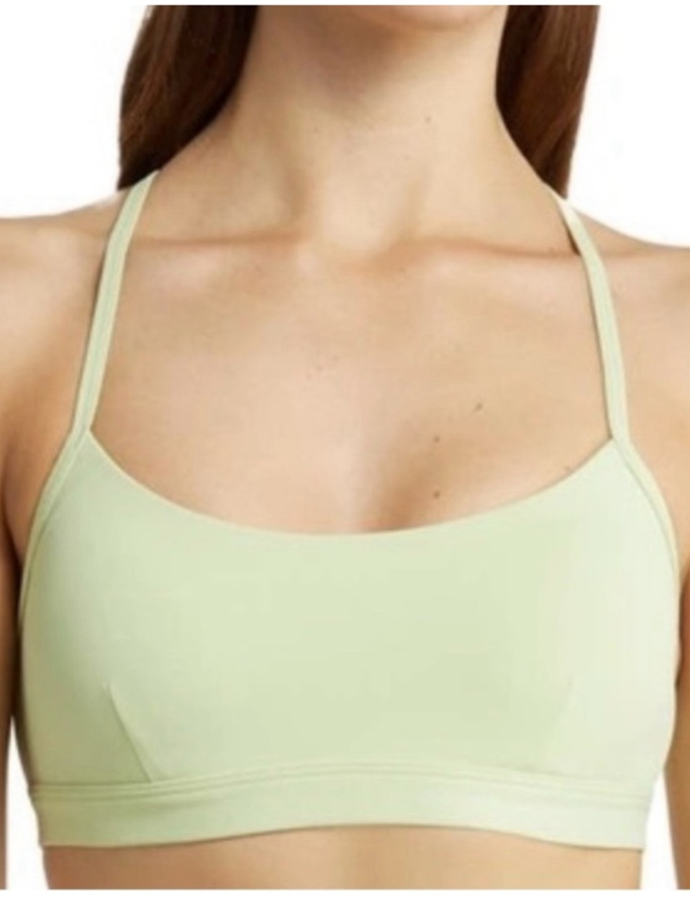 ALO Yoga Intrigue Bra - Pale Green